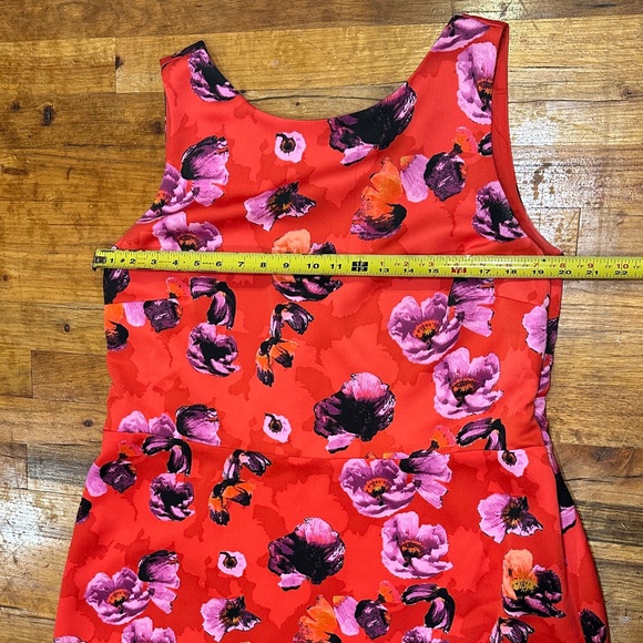 Banana Republic Floral Red Maxi Dress size 20W - Picture 10 of 15